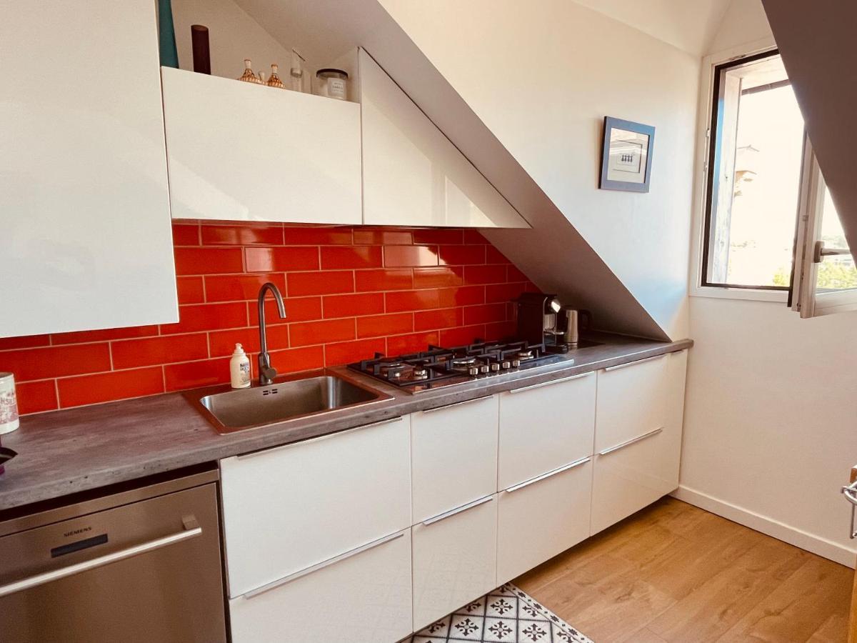 **La Bretonnerie, Bel Appartement De Standing 孔卡尔诺 外观 照片