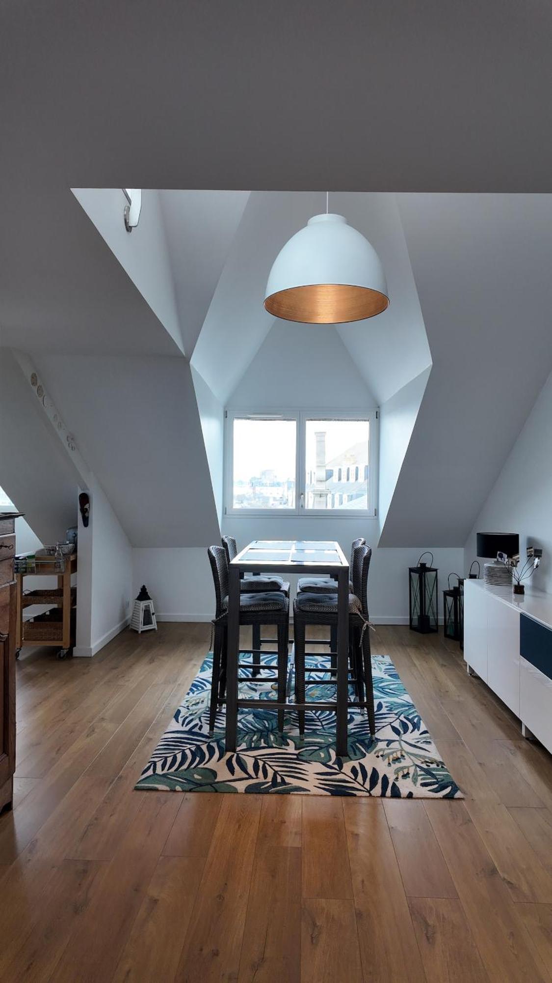 **La Bretonnerie, Bel Appartement De Standing 孔卡尔诺 外观 照片